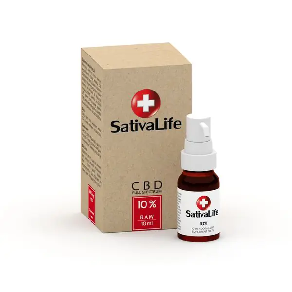Olejek CBD 10% RAW